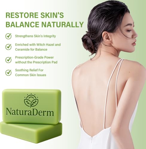 Tea Tree Oil Facial Soap Set - Oil Control & Refreshing for Sensitive Skin - 2pcs