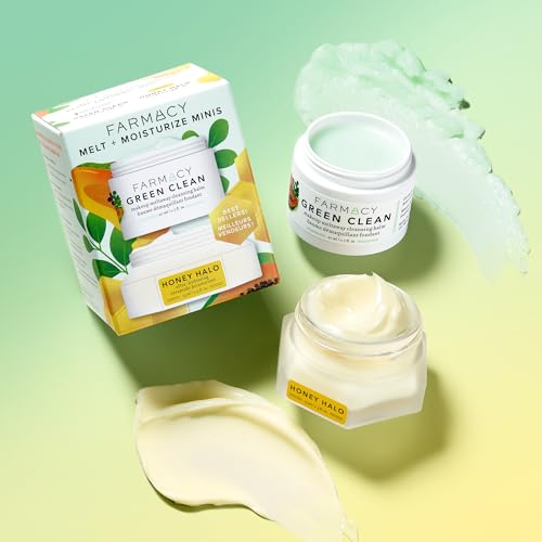 Farmacy Ceramide Face Moisturizer & Cleansing Balm Travel Set - Skin Care Duo