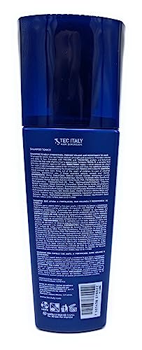 Tec Italy Hair Fortifying Shampoo for Volume & Resistance - Pack of 3