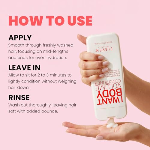 ELEVEN AUSTRALIA I Want Body Volume Conditioner 10.1 Fl Oz - Thickening & Shine