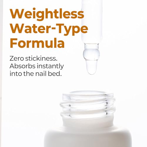 Hydrating Fermented Nail Ampoule with Dropper - 15ml, Dry Cuticle & Nail Care