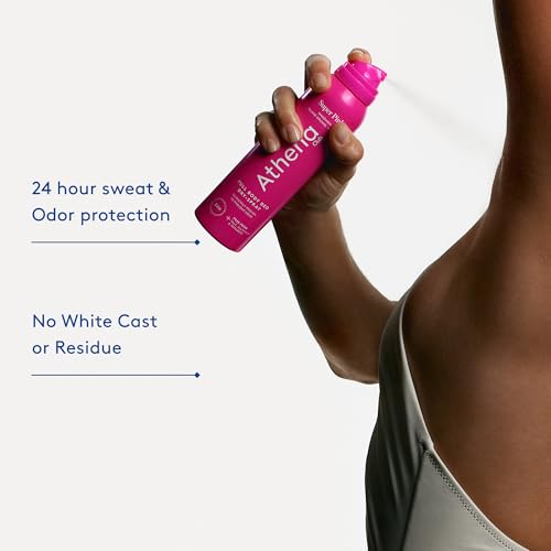 Full Body Deodorant Spray for Women - Aluminum-Free 24H Odor Protection, Sea Splash Scent, 4 oz Pack of 2
