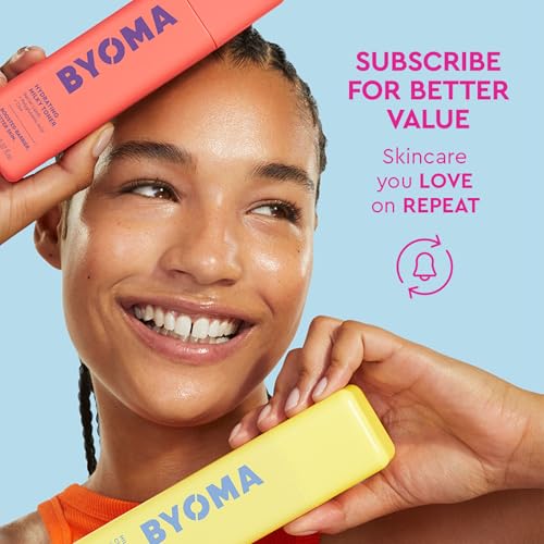 BYOMA Star Power Duo (2-Piece Kit) - Skincare Gift Set with Hydrating Serum 15mL & Moisturizing Gel Cream 15mL - Skin Barrier Repair Face Serum & Moisturizer (Pack of 2)