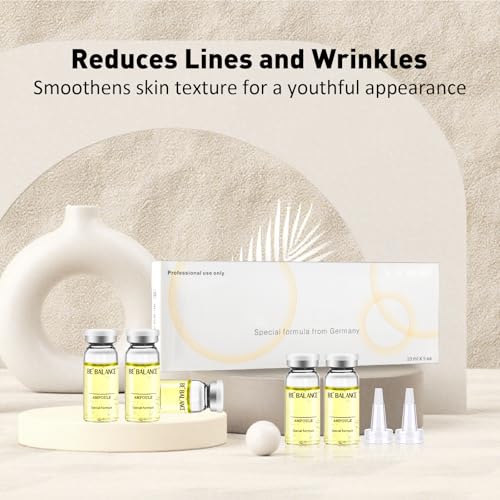 Hyaluronic Acid Serum for Microneedling - Hydrating Anti-Aging Ampoules, 5 Vials
