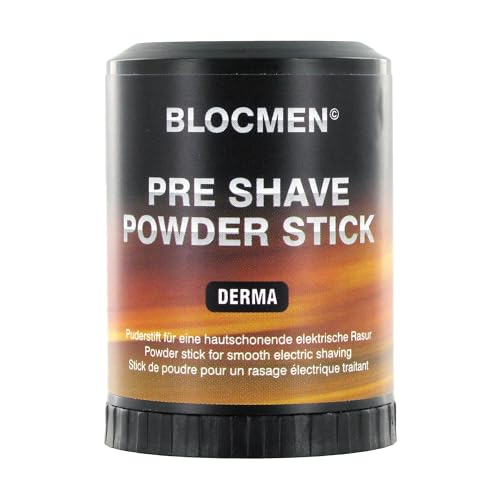 Pre-Shave Powder Stick for Gentle Skin Care & Irritation Protection