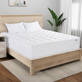 Serta Memory Flex Pillowtop Mattress Topper - White, Queen Size