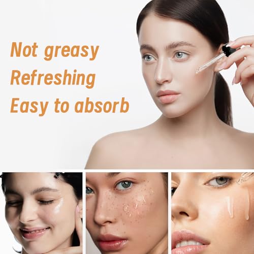 Vitamin C Serum for Face - Deep Hydration & Anti-Aging with Hyaluronic Acid & Vitamin E - 2.02 Fl Oz