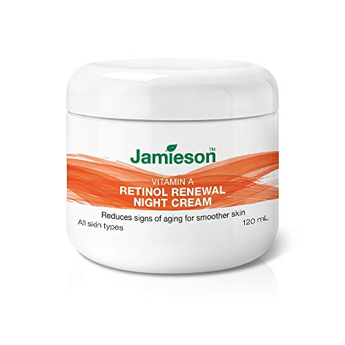 Jamieson Retinol Night Cream – Anti-Aging, Rejuvenating Skin Care, 120mL