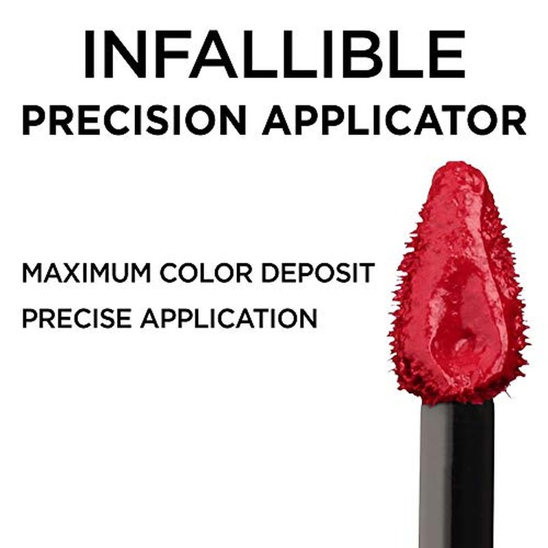 L¡¯Oreal Paris Makeup Infallible 8 Hour Hydrating Lip Gloss, Blush, 0.21 Fl Oz (Pack of 2)