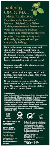 Badedas Original Rich Bath Gel with Horse Chestnut Extract - 25oz / 750ml - Pack of 1