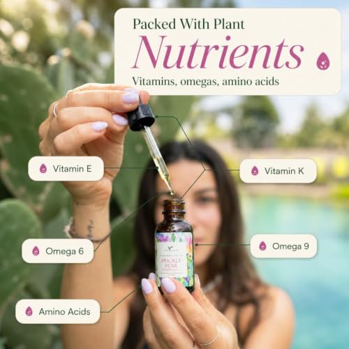 Prickly Pear Seed Oil - Organic Cold-Pressed Facial & Hair Oil - 2 oz - Variation of THIS listing