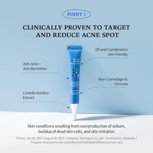 SKINCURE Noste Spot Control Cream with Tea Tree, Centella Asiatica & Niacinamide, 0.68 fl.oz.