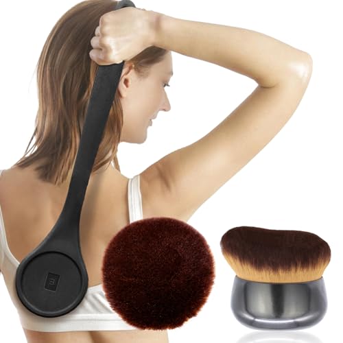 Extra Large Body Makeup Brush - Self Tanner & Lotion Applicator for Back & Body