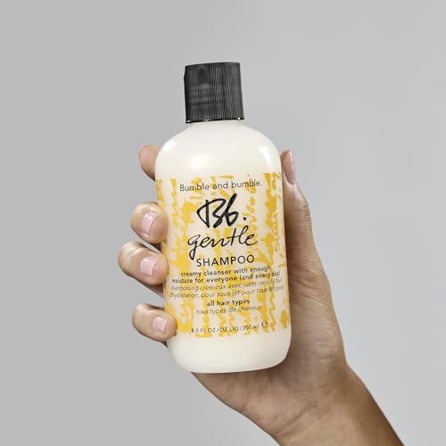 8.5 Fl Oz Moisturizing Shampoo for Normal to Dry Curly Wavy Straight Hair - Hydrating & Shine-Enhancing