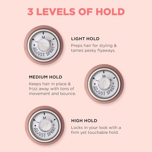 3-Way Hair Spray with Heat Protection & Volume - 9.5oz, Flexible Hold