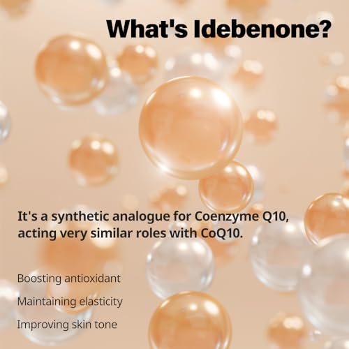 Idebenone Serum 50ml with Coenzyme Q10 - Anti-Aging & Hydrating Skin Treatment