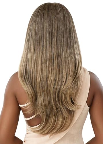 Outre Lace Front Wig 13x6 Deep Auburn with Pre-Plucked Hairline & Elastic Band