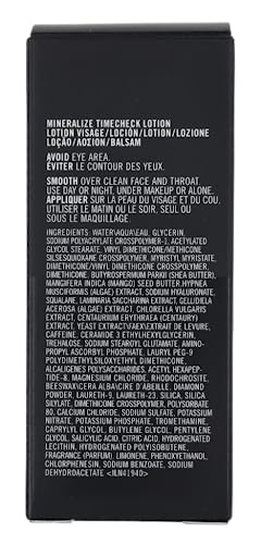 MAC Mineralize Timecheck Anti-Aging Lotion for Wrinkle & Pore Care