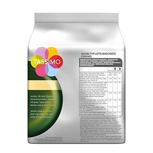 Tassimo Jacobs Latte Macchiato Caramel 5 Pack 268 g each