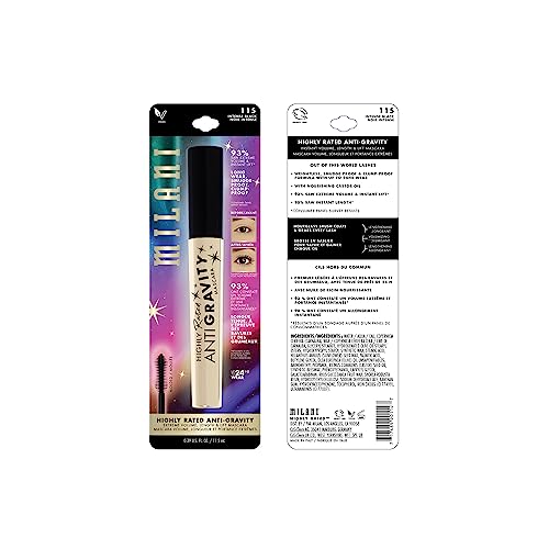 Milani Volumizing & Lengthening Mascara 2-Pack - Black, 0.39 Fl Oz Each Variation: Black / 0.39 Fl Oz (Pack of 2)