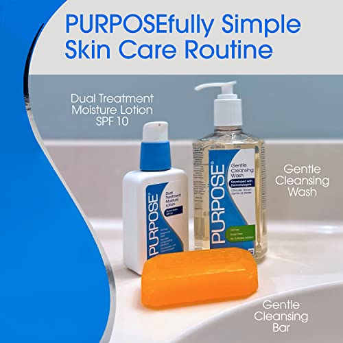 Purpose Gentle Cleansing Bar for All Skin Types - 6 oz Pack of 6