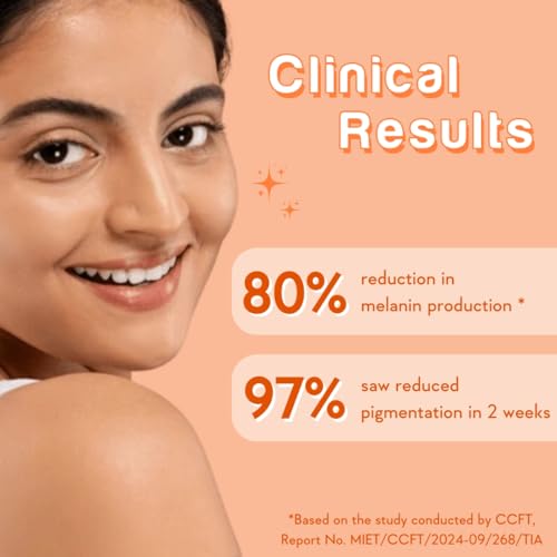 WishCare Vitamin C Face Serum with Niacinamide, Ferulic Acid & Botanical Extracts ? Serum for All Skin Types, 30ml
