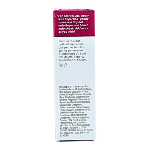 Glossier Cloud Paint Gel Cream Blush - Haze - Deep Fuchsia Pink