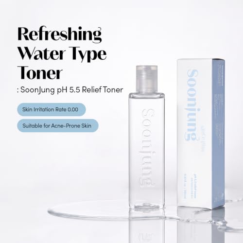 ETUDE SoonJung pH 5.5 Relief Korean Toner 11.83 fl oz - Sensitive Skin Care