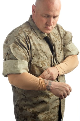 Tatjacket Tan Full Sleeve Tattoo Concealment and Care Pack - Medium (Pack of 2)