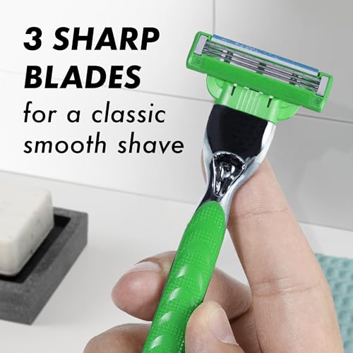 Gillette Mach3 Sensitive Men’s Razor Kit with 1 Handle and 5 Blade Refills
