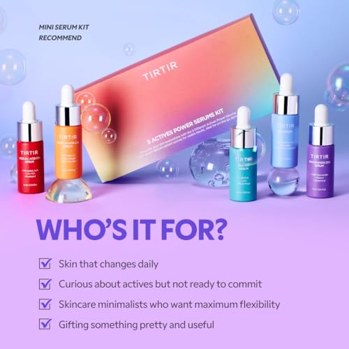 Power Serum Set with Vitamin C, Niacinamide & Hyaluronic Acid - Skincare Kit for Radiance & Hydration