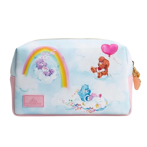 Impressions Vanity Care Bears Rainbow Makeup Organizer Pouch for Travel & Purse