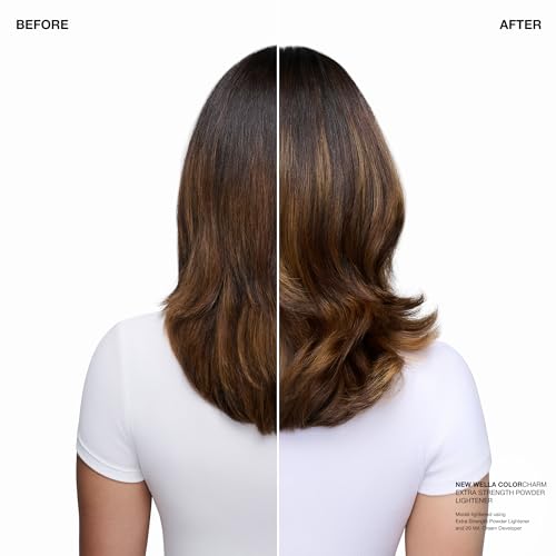 COLORCHARM Extra Strength Powder Lightener 16oz - Up to 9 Levels of Lift