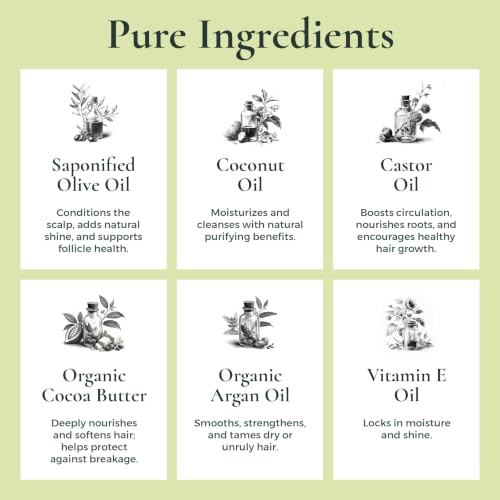 Plastic-Free Shampoo & Conditioner Bar Set - Eco-Friendly Hair Care, 3-Pack