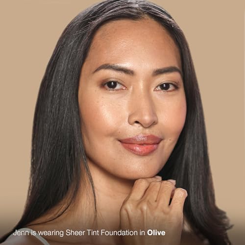 Mineral Fusion Sheer Tint Foundation Olive 1.8 Fl Oz - Hypoallergenic & Age-Defying