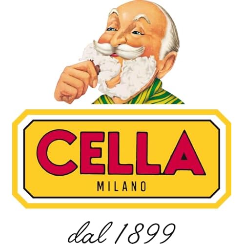 Cella Milano, Beard & Mustache Brush ? Handmade in Italy with Boar & Nylon Bristles ? Grooming Brush for Men¡¯s Facial Hair, Tames & Softens Beard, Anti-Static Wood Handle