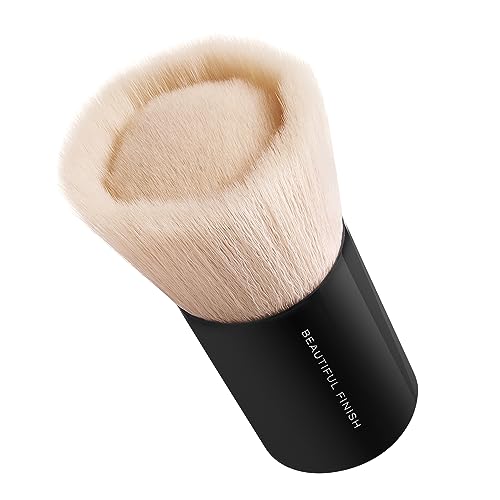 bareMinerals Foundation Brush - Vegan Synthetic Kabuki for Loose Powder
