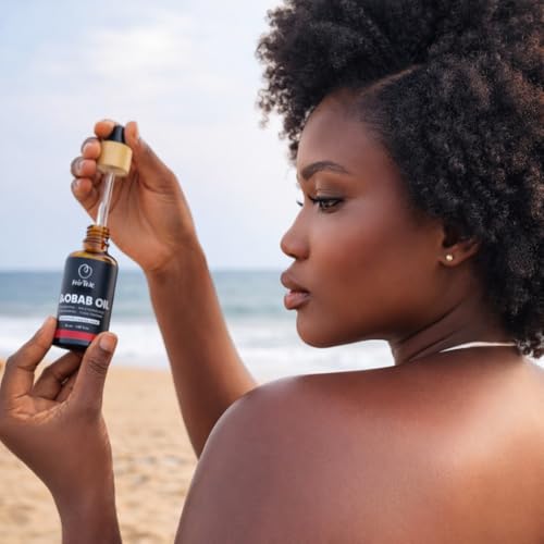 Baobab Oil 15.2 fl oz | 450 ml - 100% Natural Unrefined Cold-Pressed Face Body Hair Oil Africa