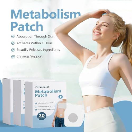 Ozem Body Patch for Women, Works All Over The Body Around The Clock, Comfortable & Discreet Support, 1 Month Supply, Easy Daily Application 90PCS