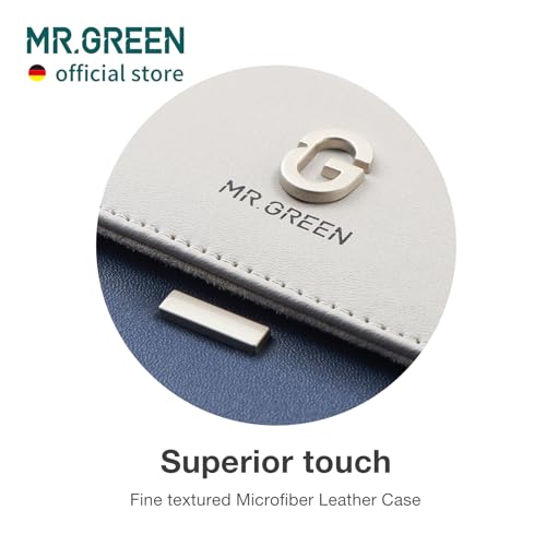 MR.GREEN 8-in-1 Pedicure & Manicure Nail Clipper Set with Microfiber Leather Case - Mr-6658