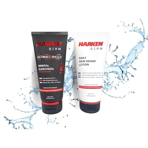 Harken Dermatology Total Skin Protection Package - The Two Step Solution