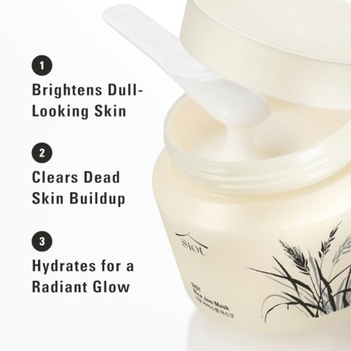 Rice Jam Face & Body Mask 8.45oz - Brightening, Hydrating & Pore Clearing Natural Skincare