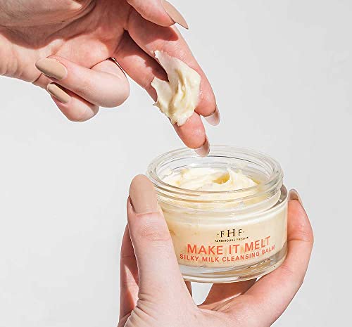 Silky Cleansing Balm for Makeup & Face Wash - Travel Size 3 Fl Oz
