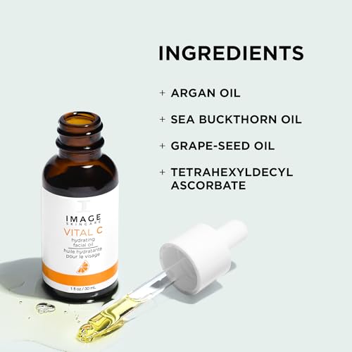 Hydrating Facial Oil with Argan Grape Seed & Sea Buckthorn - 1 fl oz
