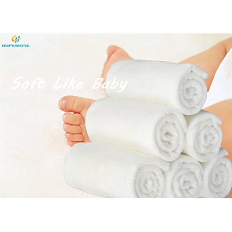 HOPESHINE Facial Cleaning Wipes Makeup Removing Cloths Fast Drying Face Wash towels Natural Microfiebr Towels 6 pack(12 inch x 12 inch White)