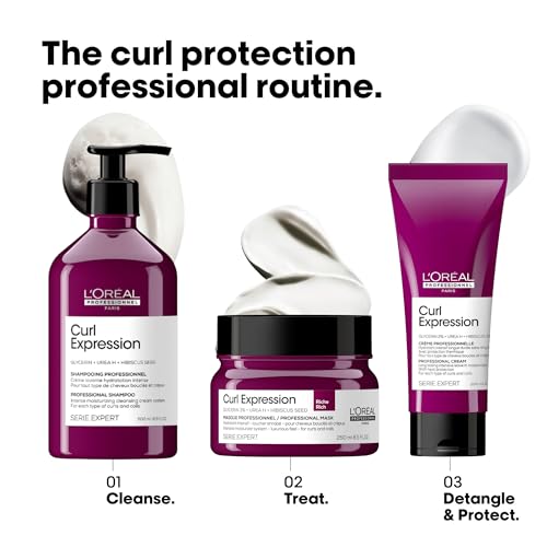 L'Oréal Curl Expression Mousse for Curly Hair - Volumizing & Defining Foam
