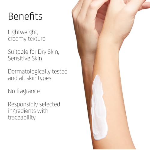 Blue Lagoon Iceland Mineral Moisturizing Cream 300ML - Hydrates & Nourishes Dry Sensitive Skin - No Fragrance