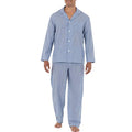 Fruit of the Loom Men's Long Sleeve Broadcloth Pajama Set
