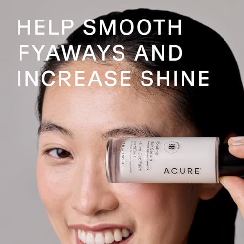 Acure Bonding Hair Serum 1.7 fl oz Pack of 2 - Damage Repair & Frizz Control