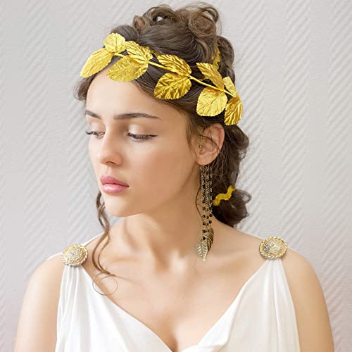 24 Pcs Gold Laurel Crown Wreath Headbands for Women - Roman Style Costume Accessories Variation of THIS listing